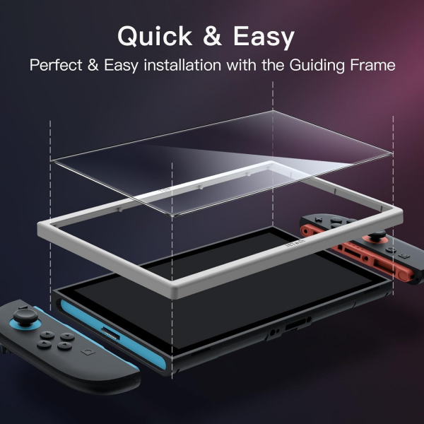 JETech Nintendo Switch 2 Ekran Koruyucu (2 Adet)