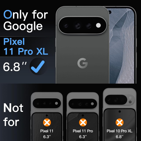 JETech Pixel 11 Pro XL Yans�ma �nleyici Ekran Koruyucu