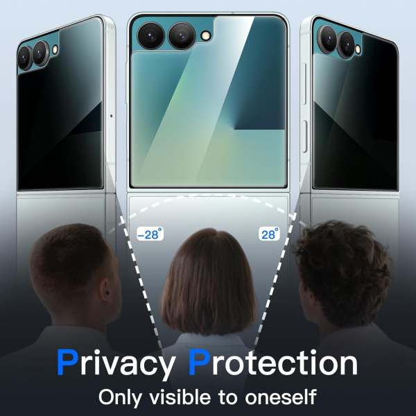 JETech Galaxy Z Flip 7 Privacy Ekran Koruyucu (2 Adet)