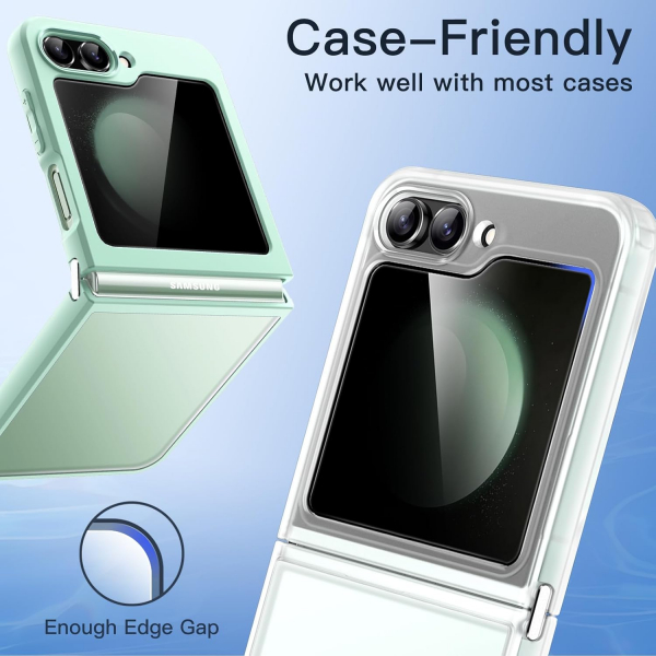 JETech Privacy Galaxy Z Flip 6 Ekran Koruyucu (2 Adet)