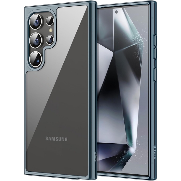 JETech Samsung Galaxy S24 Ultra Bumper Klf-Deep Blue