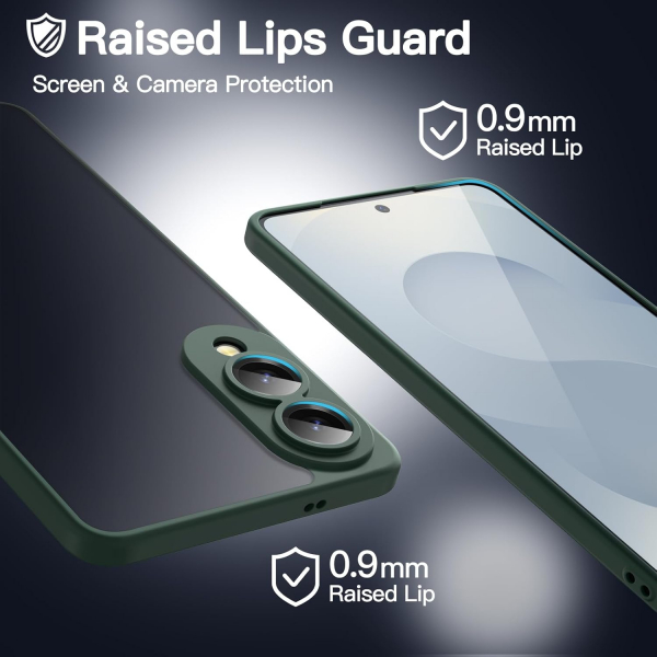 JETech Samsung Galaxy S25 Edge nce Fit Klf-Dark Green