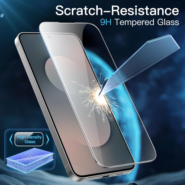 JETech Samsung Galaxy S25 FE Ekran Koruyucu(3 Adet)