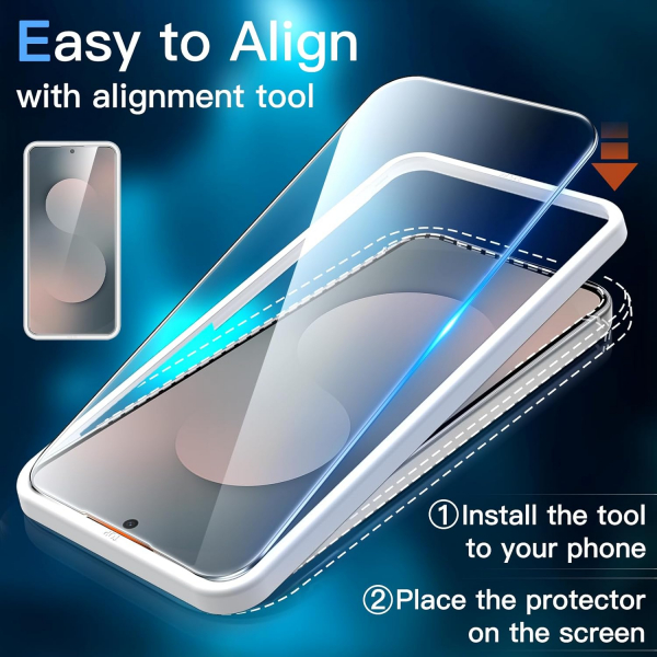 JETech Samsung Galaxy S25 FE Ekran Koruyucu(3 Adet)