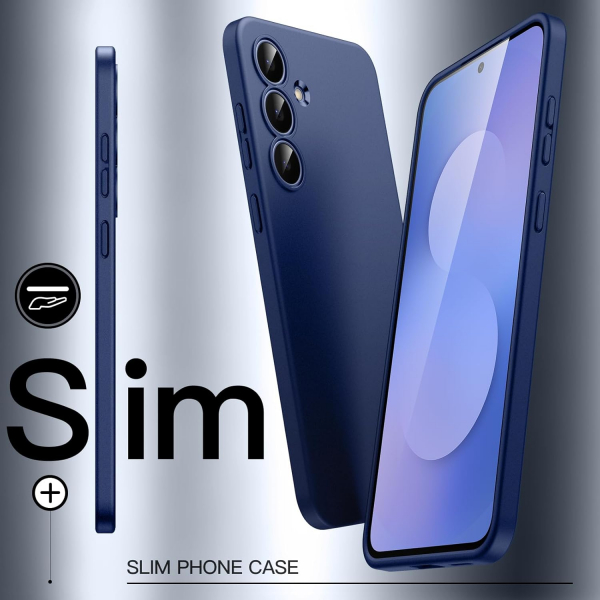 JETech Samsung Galaxy S25 FE nce Klf-Navy Blue