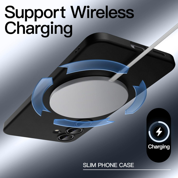 JETech Samsung Galaxy S25 FE nce Klf-Black