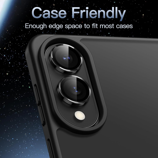 JETech Galaxy S25 Edge Kamera Lens Koruyucu