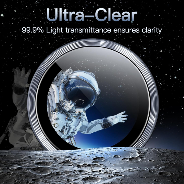 JETech Samsung Galaxy S25 FE Kamera Lens Koruyucu-Ice Blue