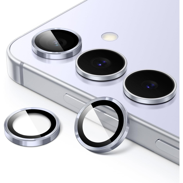 JETech Samsung Galaxy S25 FE Kamera Lens Koruyucu-Ice Blue