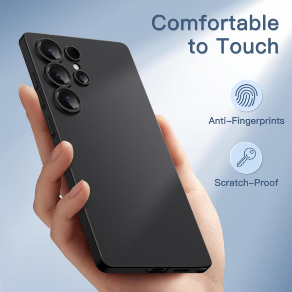 JETech Samsung Galaxy S25 Ultra nce Klf-Titanium Black