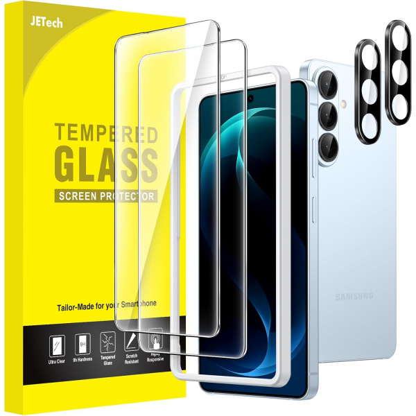 JETech Samsung Galaxy S26 Ekran Koruyucu (2 adet)