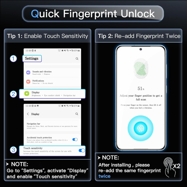 JETech Samsung Galaxy S26 Ekran Koruyucu (2 adet)