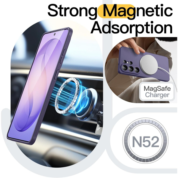 JETech Samsung Galaxy S26 Ultra Slim K�l�f-Heron Purple