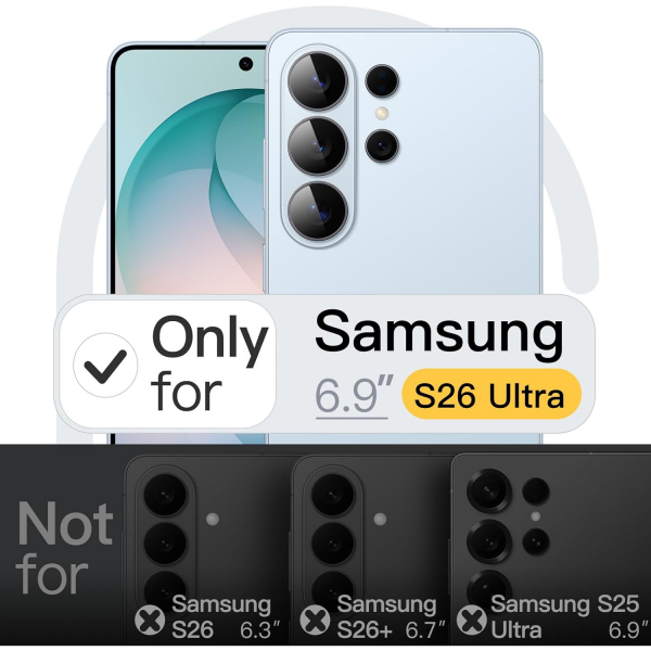 JETech Samsung Galaxy S26 Ultra Slim K�l�f-Omphalodes