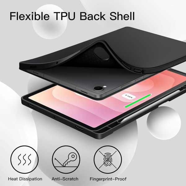 JETech Samsung Galaxy Tab S11 Standl Klf-Black