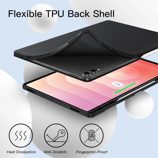 JETech Samsung Galaxy Tab S11 Ultra K�l�f-Black