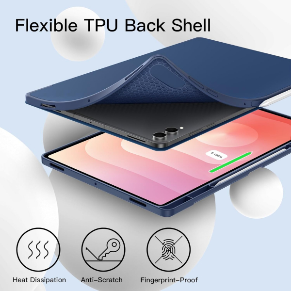 JETech Samsung Galaxy Tab S11 Ultra K�l�f-Navy