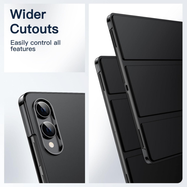 JETech Samsung Galaxy Tab S11 Ultra Standl Klf-Black