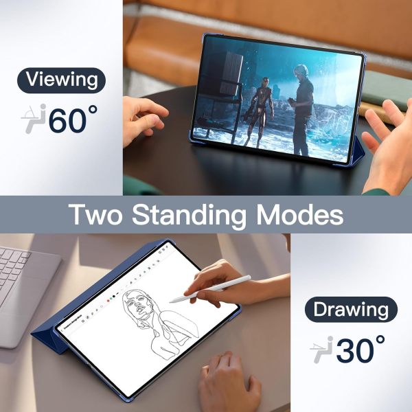 JETech Samsung Galaxy Tab S11 Ultra Standl Klf-Navy