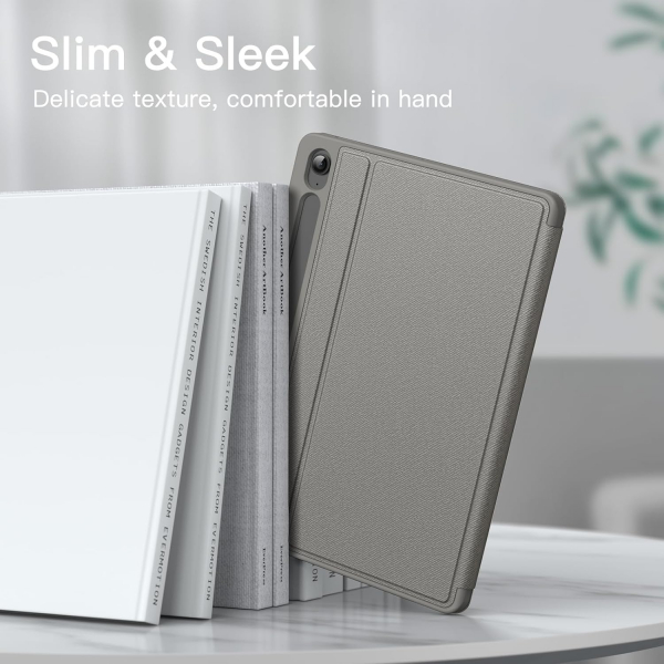 JETech Samsung Galaxy Tab S9 FE Standl Klf-Gray