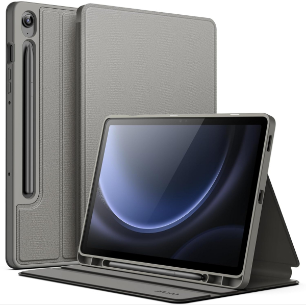 JETech Samsung Galaxy Tab S9 FE Standl Klf-Gray
