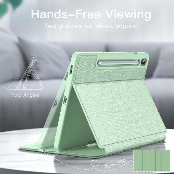 JETech Samsung Galaxy Tab S9 FE Standl Klf-Mint
