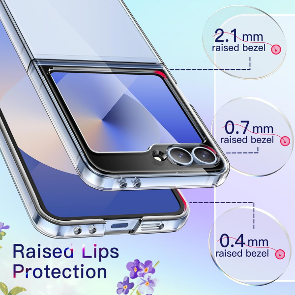 JETech Samsung Galaxy Z Flip 6 Clear Klf 
