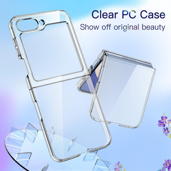 JETech Samsung Galaxy Z Flip 6 Clear Klf 