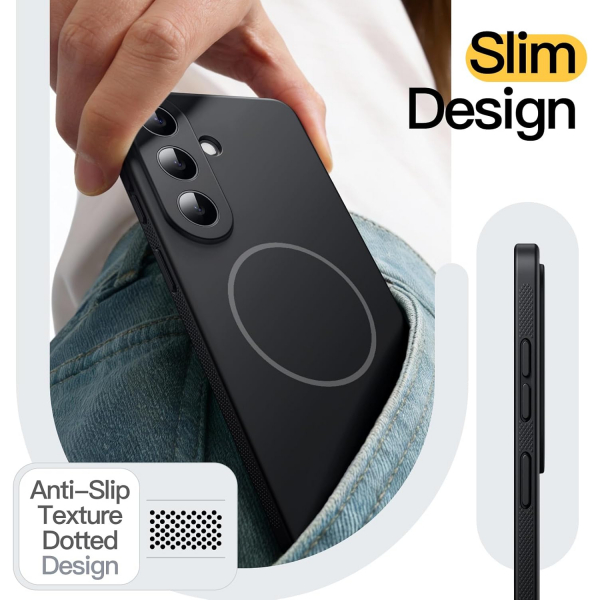 JETech Samsung Galaxy S26 Plus Slim K�l�f-Black