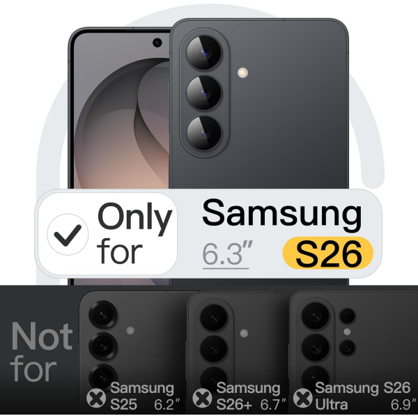 JETech Samsung Galaxy S26 Slim K�l�f-Black