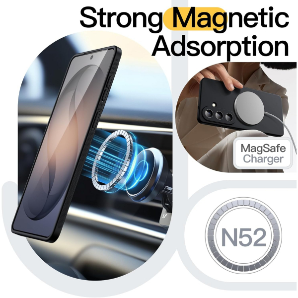 JETech Samsung Galaxy S26 Slim K�l�f-Black