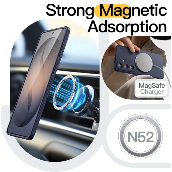 JETech Samsung Galaxy S26 Slim K�l�f-Deep Blue