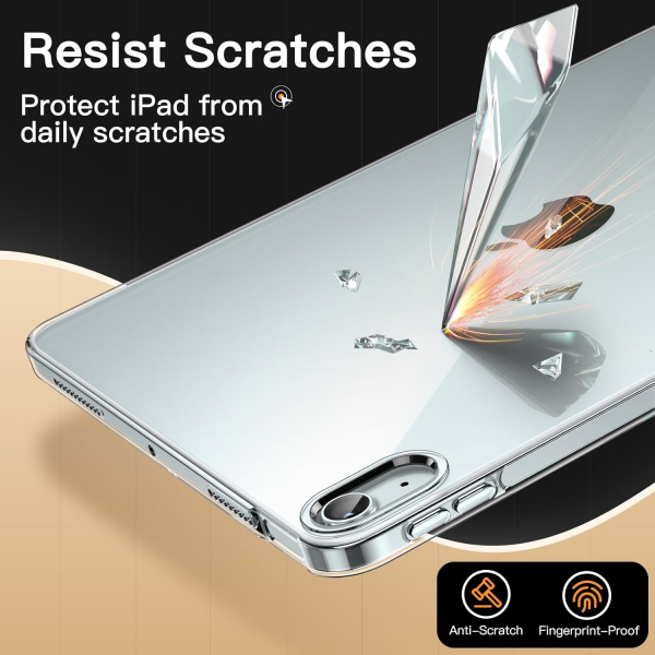 JETech Slim iPad Air 6.Nesil Klf (11 in)-Clear