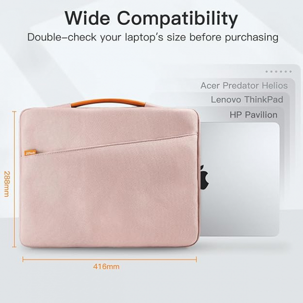 JETech Su Geirmez Laptop antas (13 in)-Rose Gold