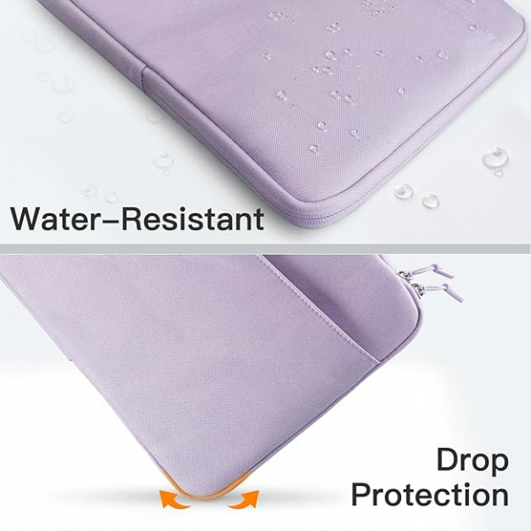 JETech Su Geirmez Laptop antas (13 in)-Light Purple