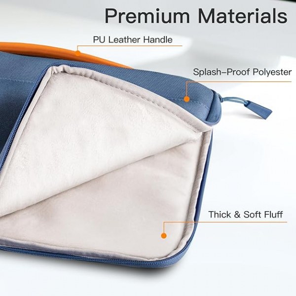 JETech Su Geirmez Laptop antas (13 in)-Navy