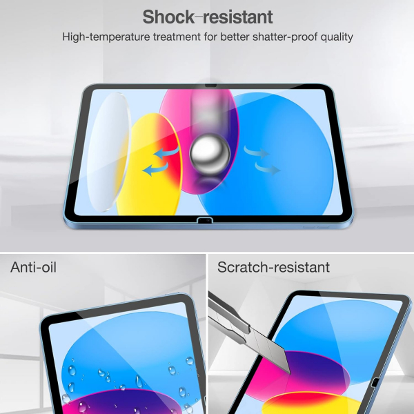 ProCase iPad 10.Nesil Ekran Koruyucu(10.9 in)(2 Adet)