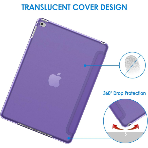 JETech iPad Air 2 K�l�f (2. Nesil)-Purple