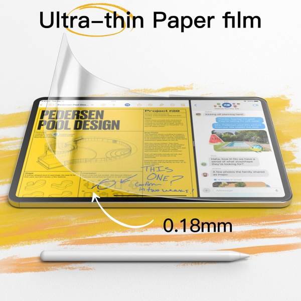 JETech iPad Pro M4 Ekran Koruyucu (11 in)