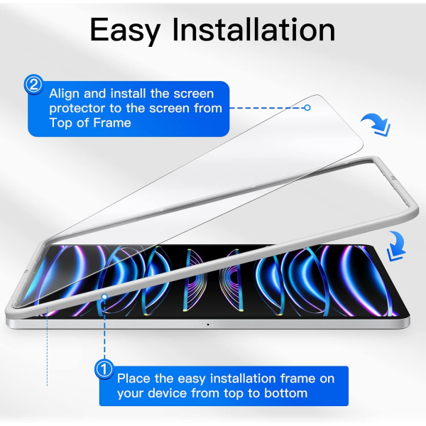 JETech iPad Pro Ekran Koruyucu (12.9 in)