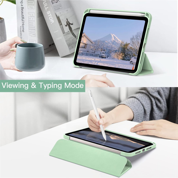 JETech iPad Mini 6 Standl Klf-Matcha Green
