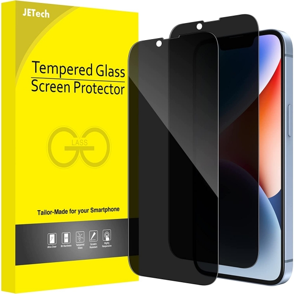 JETech iPhone 14 Privacy Ekran Koruyucu (2 Paket)