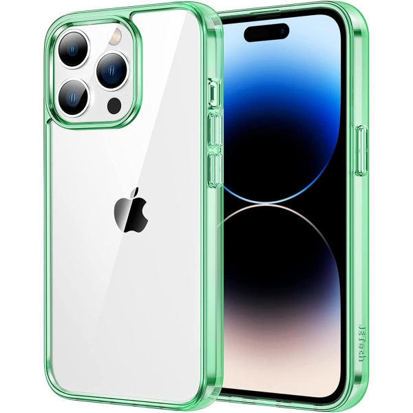 JETech iPhone 14 Pro Max Bumper Klf-Midnight Green