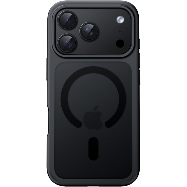 JETech iPhone 18 Pro Max Manyetik Mat K�l�f-Black