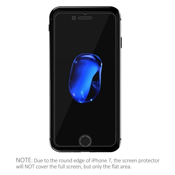 JETech iPhone 7 Premium Temperli Cam Ekran Koruyucu 0.3mm (2 Adet)