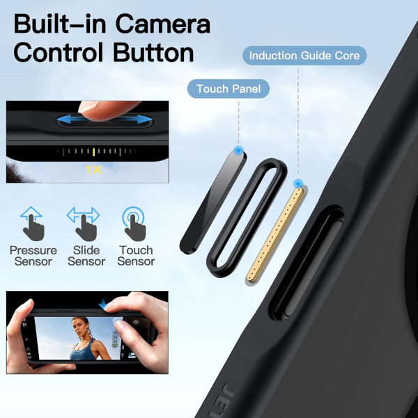 JETech iPhone 17 Tam Korumal Klf