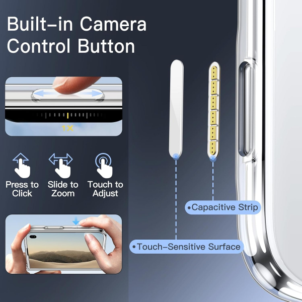 JETech iPhone Duo Korumal� �effaf K�l�f
