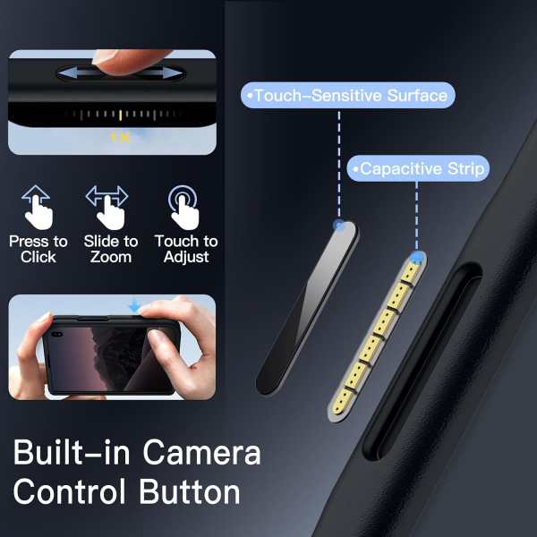 JETech iPhone Duo Korumal� Mat K�l�f-Black