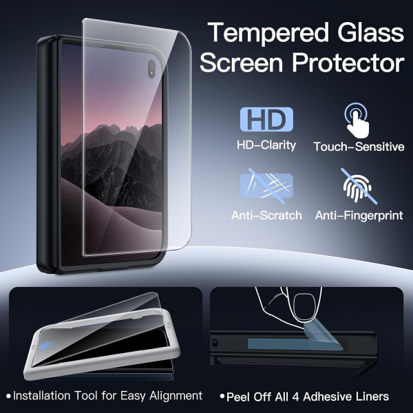 JETech iPhone Duo Korumal� Mat K�l�f-Black