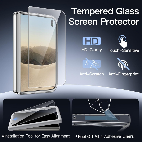 JETech iPhone Duo Korumal� Mat K�l�f-Clear
